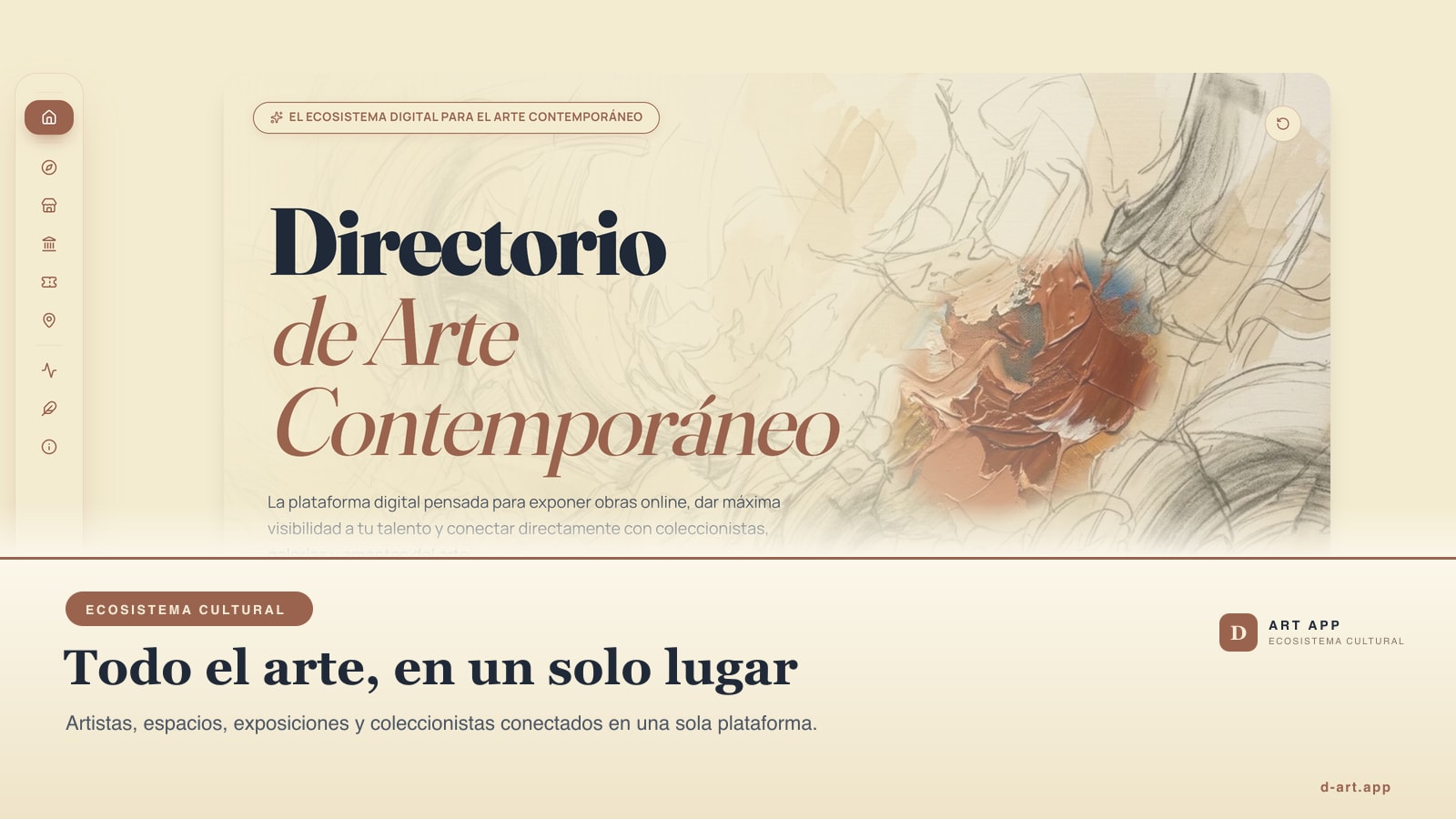 El ecosistema cultural completo en una sola plataforma