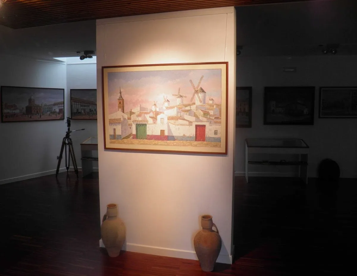 MUSEO JOSE LUIS SAMPER. Museo de pintura en Alcázar de San Juan