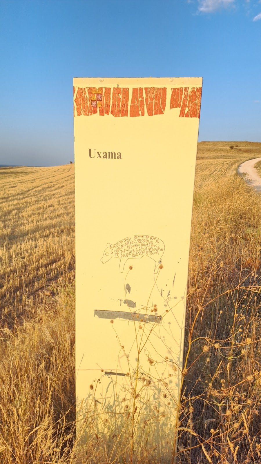Centro recepción de visitantes de Uxama