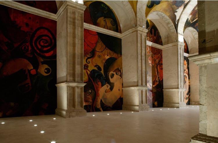 Pintura Mural de Alarcón. UNESCO. Jesus Mateo